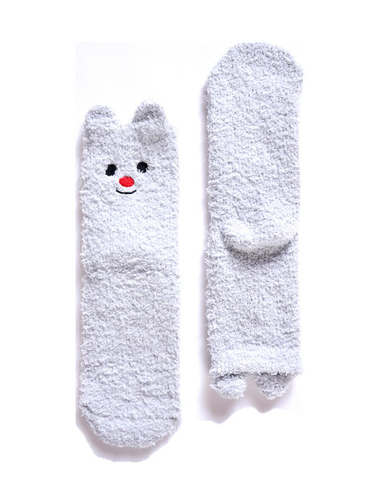 Damentaschen Fleece Gesichtsgrau