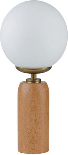 Opviq Dekorative Lampe mit Fassung für E27 Lampe Weiß