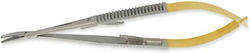 Βελονοκάτοχο Castroviejo Mâner Aurit Tc Curbat 14cm