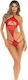 Heart Me Up Teddy Red S M