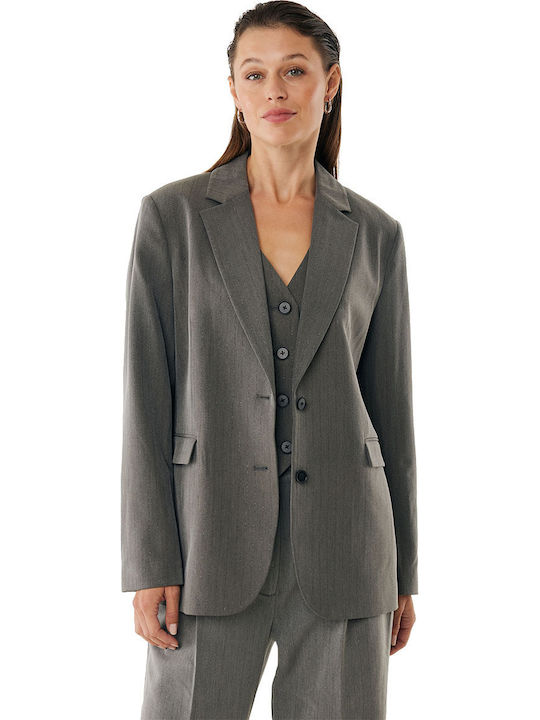 Mexx Blazer pentru femei Sacou Dk.grey