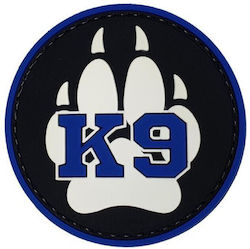 K-9 Circular Badge PVC