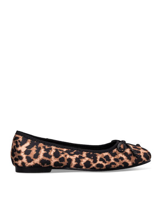 Synthetic Leather Ballerinas Multicolour