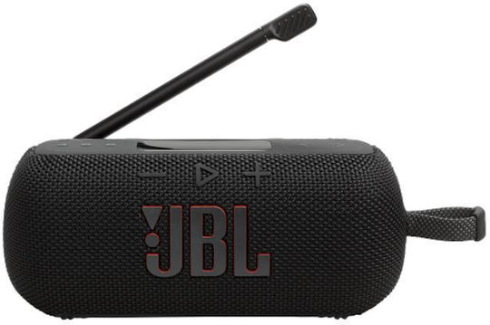 JBL Tuner 3 Waterproof Bluetooth Speaker 7W with Radio and Battery Life up to 15 hours Black