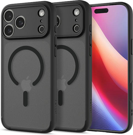 Spigen Ultra Hybrid Mag Back Cover Plastic 2mm Frost Black (iPhone 17 Pro Max)