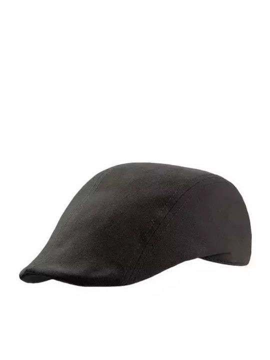 Atlantis Swing Flat Cap Black