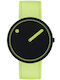 Picto Women's Watch with Green Fabric Strap