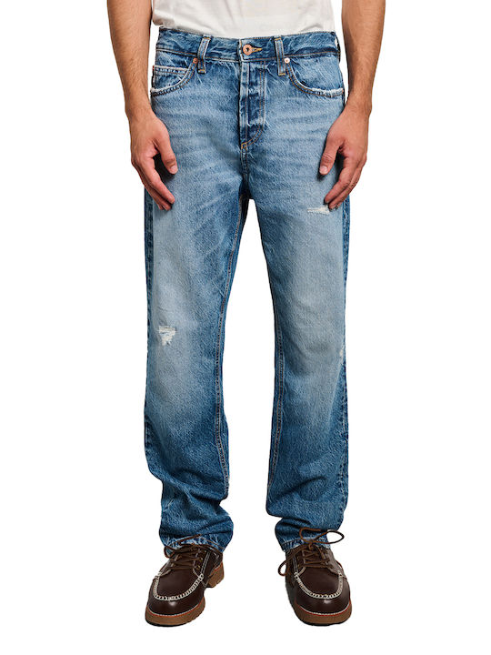 Martin Herren Jeanshose mit Regulär Gerade Anwendung Blau
