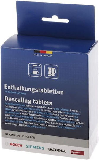 Bosch Set 12 Tablete Bosch Pentru Decalcifiere 00312454 18g Mașini de Cafea Fierbătoare Dispensere de Apă