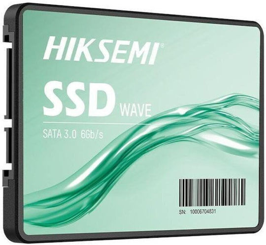 Hiksemi Wave SSD 256GB τύπου 2.5'' με σύνδεση SATA III