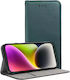 Techwave Smart Book Leather / Silicone Green (Moto G24 / G04 / G04s)