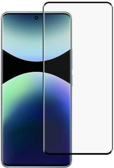 Tempered Glass Black (Redmi Note 14 Pro 5G / 14 Pro+ / Poco X7)