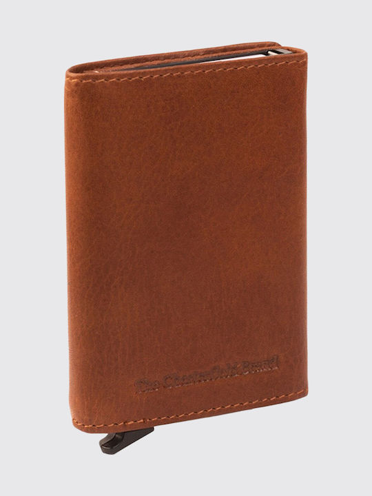 Palma Leather Women's Wallet Classic with RFID Tabac Brown