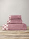 Nima Badehandtuch 90x145εκ. Apple Pink Gewicht 600gr/m²