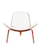 Thalor Wooden White Dining Chair
