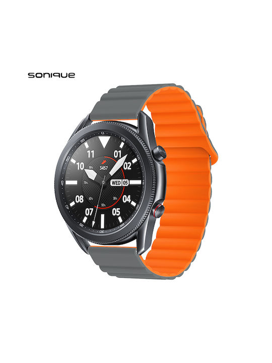 Sonique Wavy Каишка Силикон Сив (Samsung, Huawei, Amazfit, Xiaomi, Honor)