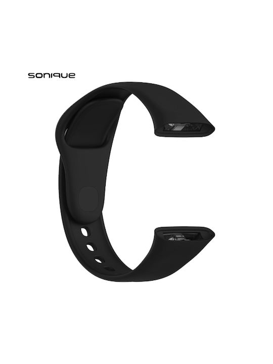 Sonique Color Каишка Силикон Черен (Часовник Re...