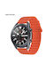 Sonique Λουράκι Σιλικόνης Πορτοκαλί (Galaxy Watch 3 45mmMi WatchHuawei Watch GT 2eAmazfit Stratos)