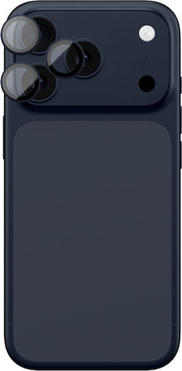 AmazingThing Camera Protection Tempered Glass Blue for the iPhone 17 Pro, iPhone 17 Pro Max