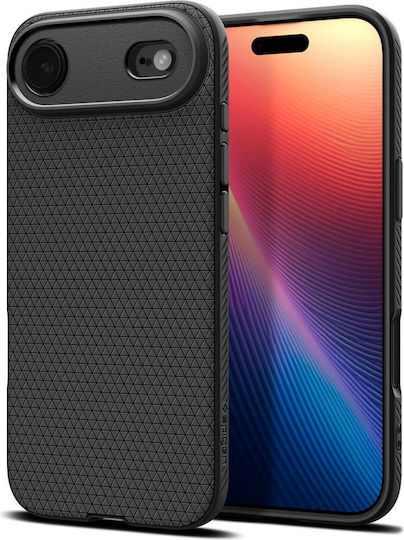 Spigen Liquid Air Umschlag Rückseite Silikon Matte Black (iPhone Air)