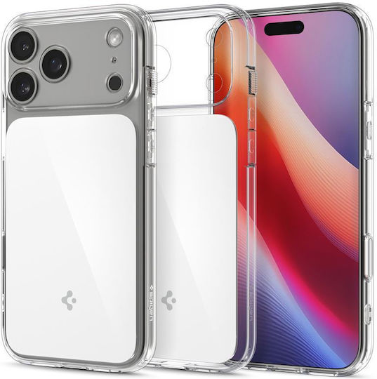 Spigen Ultra Hybrid T MagSafe Back Cover Πλαστικό / Σιλικόνης 1.2mm Glossy White (iPhone 17 Pro Max)
