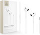 Tech-Protect Ultraboost Core G2 In-ear Handsfree Headphones with Connector 3.5mm White