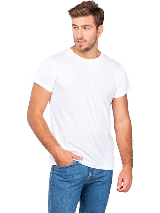 About Basics Ανδρικό Διαφημιστικό T-shirt Κοντομάνικο Navy