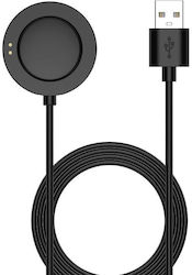 Xiaomi Watch S4 S3 S2 Xdfind Кабел за Зареждане Usb-a Умен Часовник Магнитен Кабел за Зареждане Дължина 1 m Черен