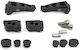 Gilles Picior de picior Μοτοσυκλέτας în Culoare Black RGK-660-UF20-SET-B