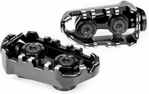 Gilles Picior de picior Μοτοσυκλέτας în Culoare Black RGK-970-UF35-SET-B