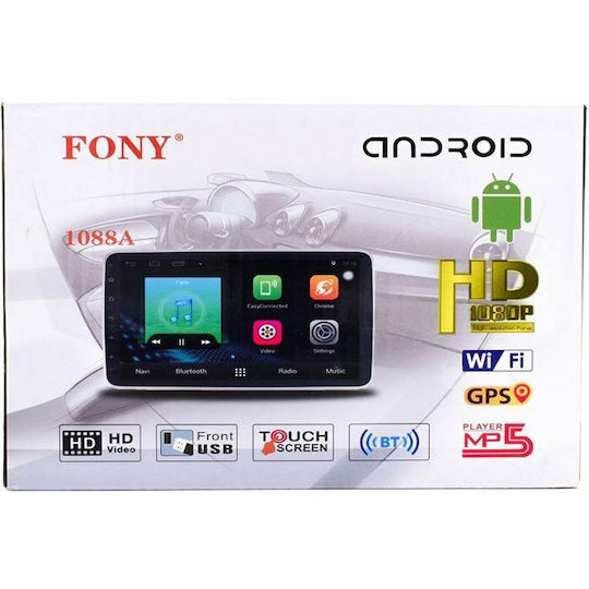 Sistem Audio Auto 2DIN (Bluetooth/USB/AUX/WiFi/GPS/Apple-Carplay/Android-Auto)