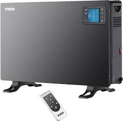 N'Oveen CH7100 Convectoare pardoseală 2000W cu Termostat Electronic Negru
