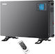 N'Oveen CH7100 Convector Heater Floor 2000W with Electronic Thermostat Black