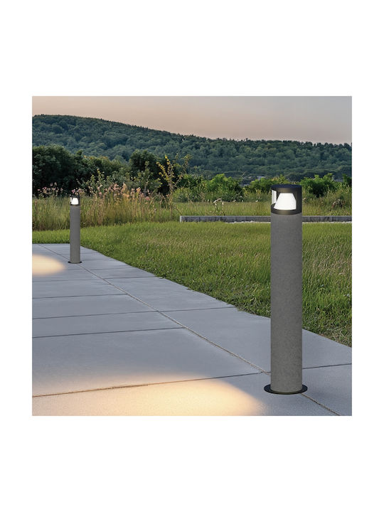 Zambelis Lights Φωτιστικό Κολωνάκι LED Εξωτερικού Χώρου 10W με Θερμό Λευκό Φως IP65 Μπεζ