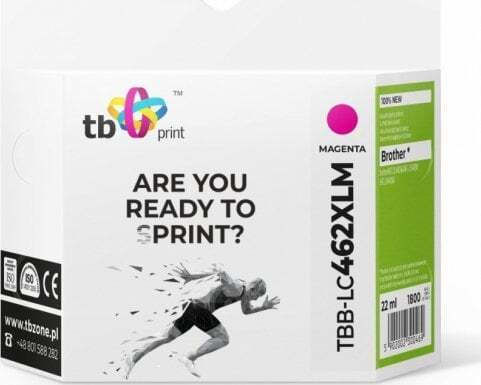 TB Print Compatible Toner for Laser Printer Brother TBB-LC462XLM Magenta
