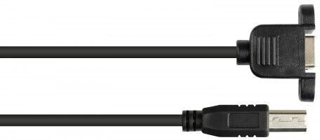Good Connections USB 2.0 Cable USB-A Male - USB-A Male / USB-B Male Black 0.5m
