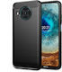 Back Cover Σιλικόνης Μαύρο (Nokia X10)