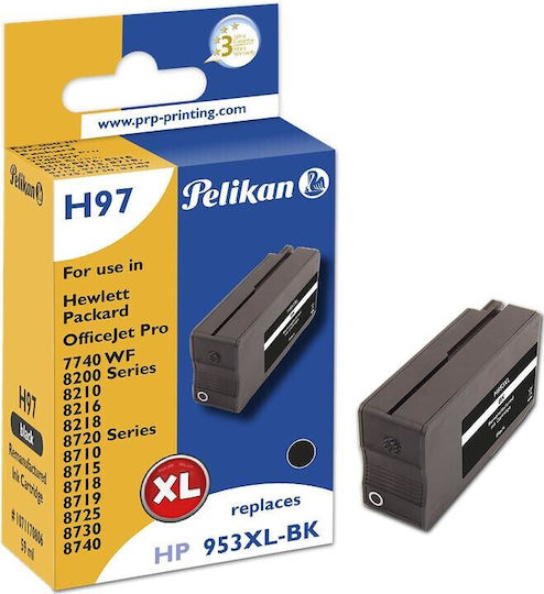 Pelikan Compatible Inkjet Printer Ink HP L0S70AE HP953XL 42.5ml Black 1pcs