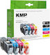 KMP Πακέτο Συμβατών Μελανιών Εκτυπωτή InkJet HP Nr.364XL N9J74AE 250 Σελίδων Μαύρο 1τμχ