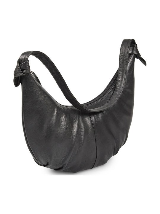 Leather Women's Bag Shoulder Black