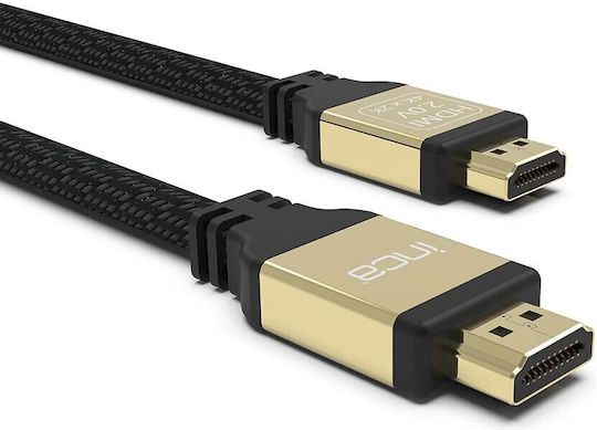 Inca HDMI 2.0 Premium High Speed 4K 60Hz HDR Cable HDMI Male - HDMI Male 2m Black