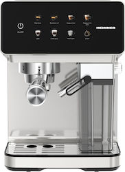 Heinner Αυτόματη για Αλεσμένο Καφέ Ασημί HEM-LK20DMLK Heinner Αυτόματη για Αλεσμένο Καφέ Ασημί HEM-LK20DMLK