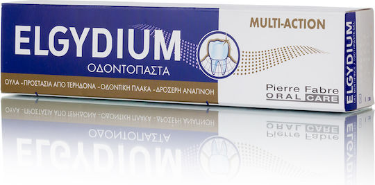 Elgydium Multi Action Zahnpasta für Platte & Hohlräume 75ml