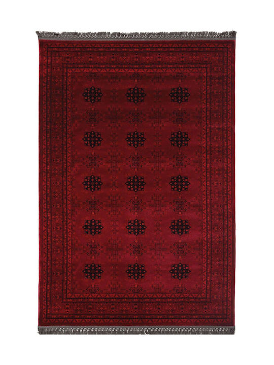 Royal Carpet Afgan 8127 Handmade with Fringes Bordeaux Royal Carpet Afgan 8127 Handmade with Fringes Bordeaux