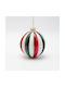 Hängendes Kugel Ornament Ornament Glas Mehrfarbig 10cm Set 4Stück