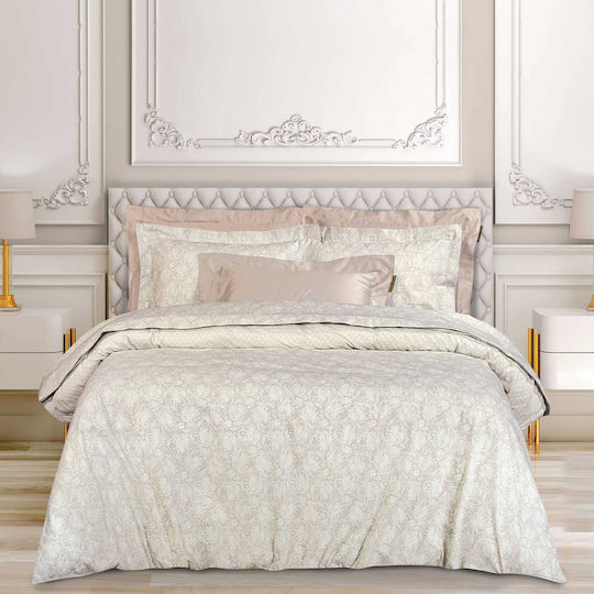 Greenwich Polo Club Σετ Υπέρδιπλη 220x240cm Essential Ecru, Taupe
