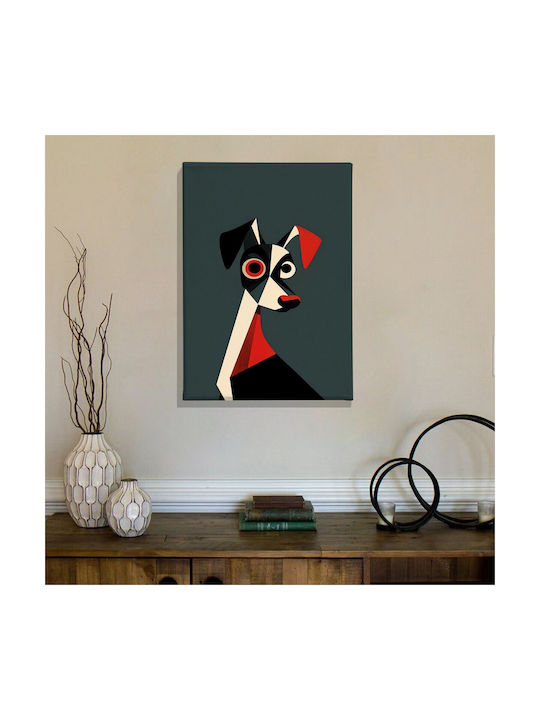 Canvas Painting 255lnc1217 70x100cm Multi Wallity Vertical Wood Canvas