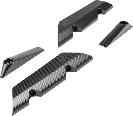 Gilles Motorcycle Frame Protectors Ducati Streetfighter Black