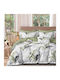 Beauty Home Сет с Калъфки За Възглавници Завивка За Двойно Легло 220x240см Ладис 12277ПМУД 3 Бройки