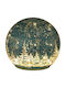 Iliadis Illuminated Christmas Glass Figure Ball Blue Length 12cm